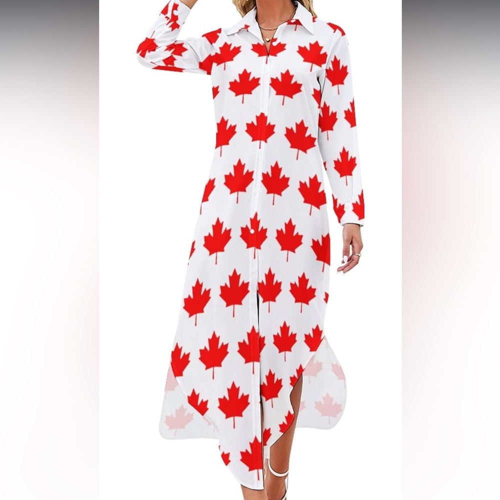 🇨🇦 Button Down Dress